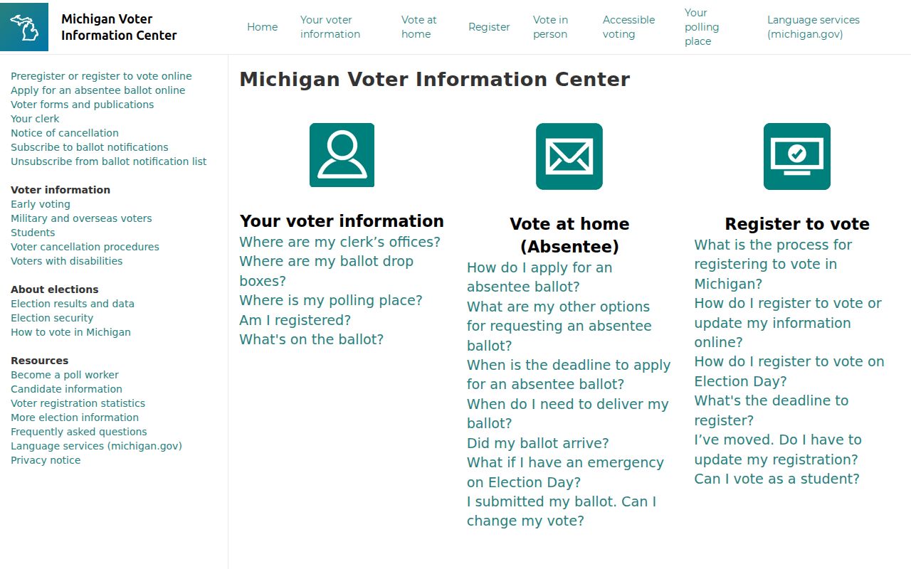 East Lansing residents directory Michigan voter lookup