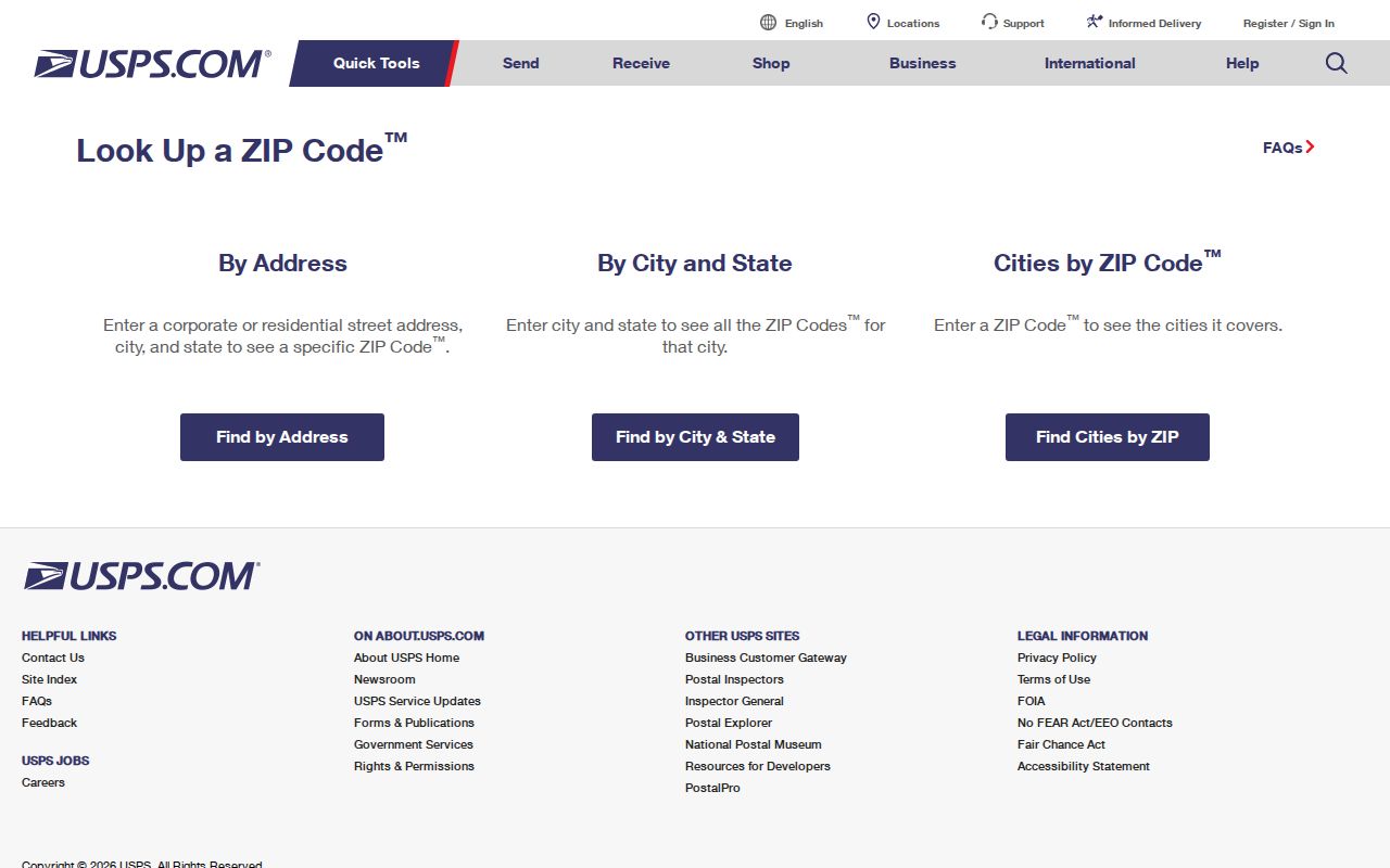 East Lansing ZIP code directory USPS address verification